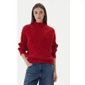 Mustang Pullover Erin 1017072 Rot Relaxed Fit