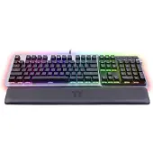 Thermaltake Argent K5 RGB, Kabelgebunden, USB, Mechanischer Switch, QWERTY, RGB-LED, Titan