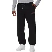 GUESS Jeans Jogginghose M4YB18 K9V31 Schwarz Regular Fit