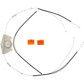 BLIC Fensterheber-Reparatursatz 6205-01-037801P Vorne Links für VW Touareg (7LA, 7L6, 7L7) elektrisch