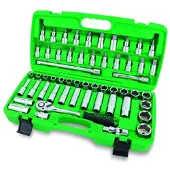 Toptul Werkzeugkasten 1/2 zoll 55 teilig (SL, PH, 6-kant, TORX)