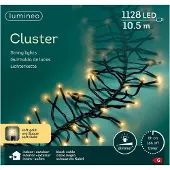 Lumineo Lichterkette mit 1128 LEDS - 10,5M - Soft Gold - 2700K - IP44