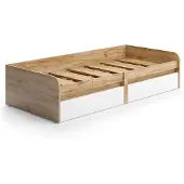 Vicco Kinderbett Clario Weiß/Artisan 90x200 cm ohne Matratze, Model 55612