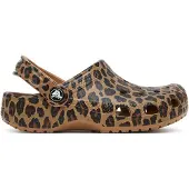 Crocs Pantoletten Classic Animal Clog 211881 Braun
