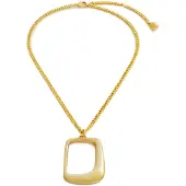 Jacquemus Halskette 24E241JW651-5845 Goldfarben