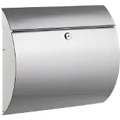 Alco RVS zilver - met slot 37 - 5x33x12cm