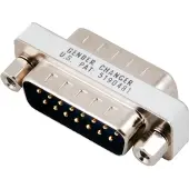 EFB Elektronik EB412 Kabeladapter DSub 15 Metallisch