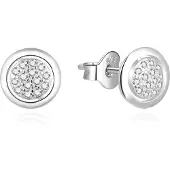 Beneto Timeless silver earrings studs AGUP2039 (L)