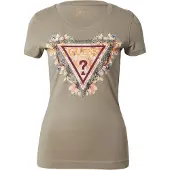 Guess Marciano GUESS Ss Triangle Flowers Sage Leaf Größe: XS | Hemden Outlet | Damen | Grün