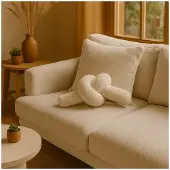 ABERTO DESIGN Kissen in Beige - onesize