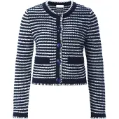 Rich & royal Strickjacke in marine weiß - 0001 | Gr.: S