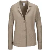 MADELEINE Eleganter Blazer mit Reverskragen in berber / melange | Gr.: 40