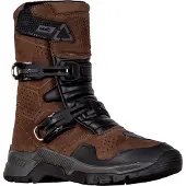 Leatt ADV HydraDri 7.5 Kurz Braune Wasserdichte Motorradstiefel Größe 44.5