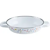 Riess Eierpfanne Country Flora Ø20 cm Emaille