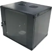 2Direct W09F64B, Wandmontiertes Regal, 50 kg, 17 kg, Schwarz, Grau