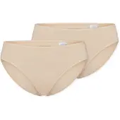 Schiesser Unterwäsche Damen 174385 95/5 Sand (2er Set)-S