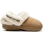 Crocs Pantoletten Classic Unfurgettable Vegan Suede Clog 212106 Beige