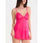 Lisca Slipdress Shiny Star | Grösse: M | Farbe: Pink
