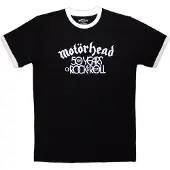 Motorhead 50 Years Text Lock Up Ringer
