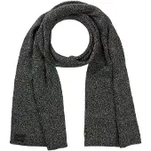 Camel active Melierter Strickschal in Schwarz | Gr.: onesize