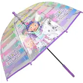 Gabby's Dollhouse Welcome Kinder transparenter Regenschirm Ø72 cm