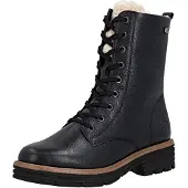 Remonte Schnür-,Zug-u.Schnallenstiefel in schwarz, Gr. 38