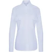 Seidensticker Hemdbluse , Damen, Gr. XXL (44), blau (hellblau), 100% Baumwolle, unifarben, slim fit, ohne Ausschnitt, Blusen Hemdbluse, 1/1 Kragen Uni