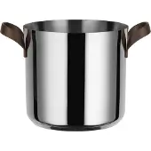 Alessi PU100/24, 8,5 l, Edelstahl, Edelstahl, Induktion, Braun, Edelstahl