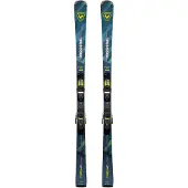 Rossignol - Ski Set inkl. Bdg. - Pack / Paket / Set Skier für die Piste - Forza 40' CA + Xpress 11 GW B83 2026 aus Holz - Größe 179 cm - Blau