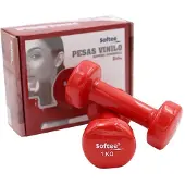 Softee Vinyl S Set 2.5kg Hantel Orange 2.5 kg Orange 2.5 kg