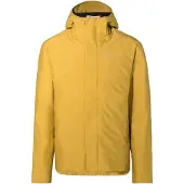 Vaude Bike Regenjacke "MENS CYCLIST WARM RAIN JACKET II" mit Kapuze sportlicher Stil, regular fit, wasserdicht, atmungsaktiv