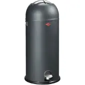 Wesco Tretabfalleimer 180731-13 KICKMASTER MAXI in Graphit mit 40 Liter Volumen / Abfallsammler / Mülleimer
