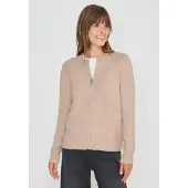 Cecil Cardigan mit Ripp-Details