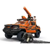 Schleich Wild Life - Aus-Road Adventure In The Jungle - 42720 - - One Size - Spielzeugtiere