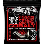 Ernie Ball 2730 Cobalt Skinny Top Heavy Bottom Slinky 7-Saiten 10-62