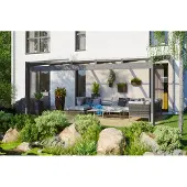 Skanholz Terrassendach "Novara", BxT: 557x359 cm, versch. Farben