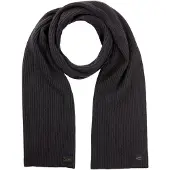 Camel active Strickschal aus reiner Lammwolle in Schwarz | Gr.: onesize