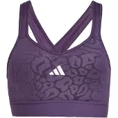 Adidas Sport-BH "ALL SPORTS ANIMALPRINT MARSHMALLOW PRINT BH" für Laufen und intensive Aktivitäten, sportlicher Stil