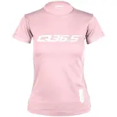 Q36.5 Rosa Antico Kurzarm-t-shirt