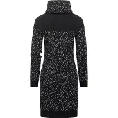 Ragwear Sweatkleid "Chloe Dress" Ohne Taschen stylisches Langarmkleid mit Ethnomuster