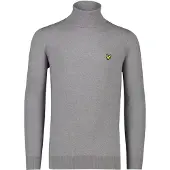 Lyle & Scott rollkragenpullover aus merino-baumwolle