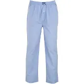 Ralph Lauren für Herren. 714520697001 Pyjamahose aus Baumwolle mit blauem Vichy-Karomuster (L), Heimtextilien