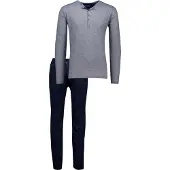 Schiesser Pyjama 159630 Herren Blue-Größe 54