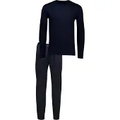 Schiesser Pyjama 159633 Ebony Herren Blue-XL