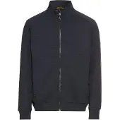 Camel active Sweatjacke Herren Baumwolle blau strukturiert, XL 781771-0001-09970