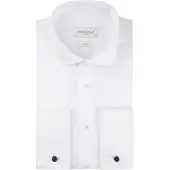Profuomo Hemd Cutaway Doppel Manschette Weiß