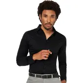 Desoto Langarmhemd "Jerseyhemd Casual Kent"