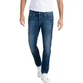 MAC Jeans blau einfarbig Denim Arne Pipe 5-Pocket