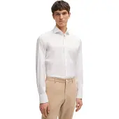 BOSS Businesshemd Slim-Fit, Stretch-Baumwollmix, bügelleicht
