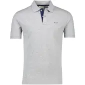 Gant Poloshirt Contrast Pique Polo Herren Grey Melange-XXXL
